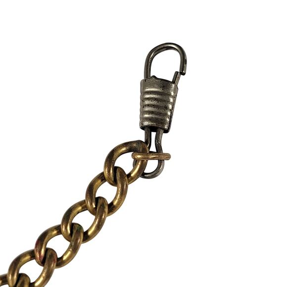 Details Pocket Watch with 14" Chain, Quartz Movement, Works New Battery - Picture 11 of 15